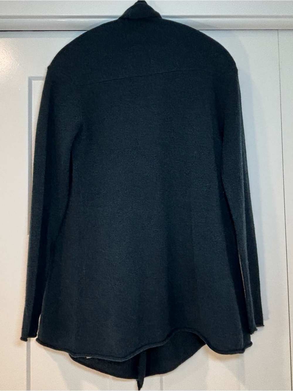 NWT Club Monaco Cristina Cashmere Open-Front Cardigan in Juniper - Picture 3 of 5